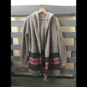 Toad & co wool boiled cardigan size medium